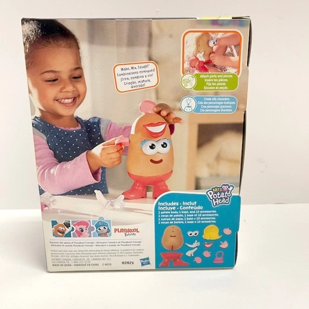 Playskool Mrs Potato Head Friends 12 Pieces Toy Ages‎ 2+ New in Box